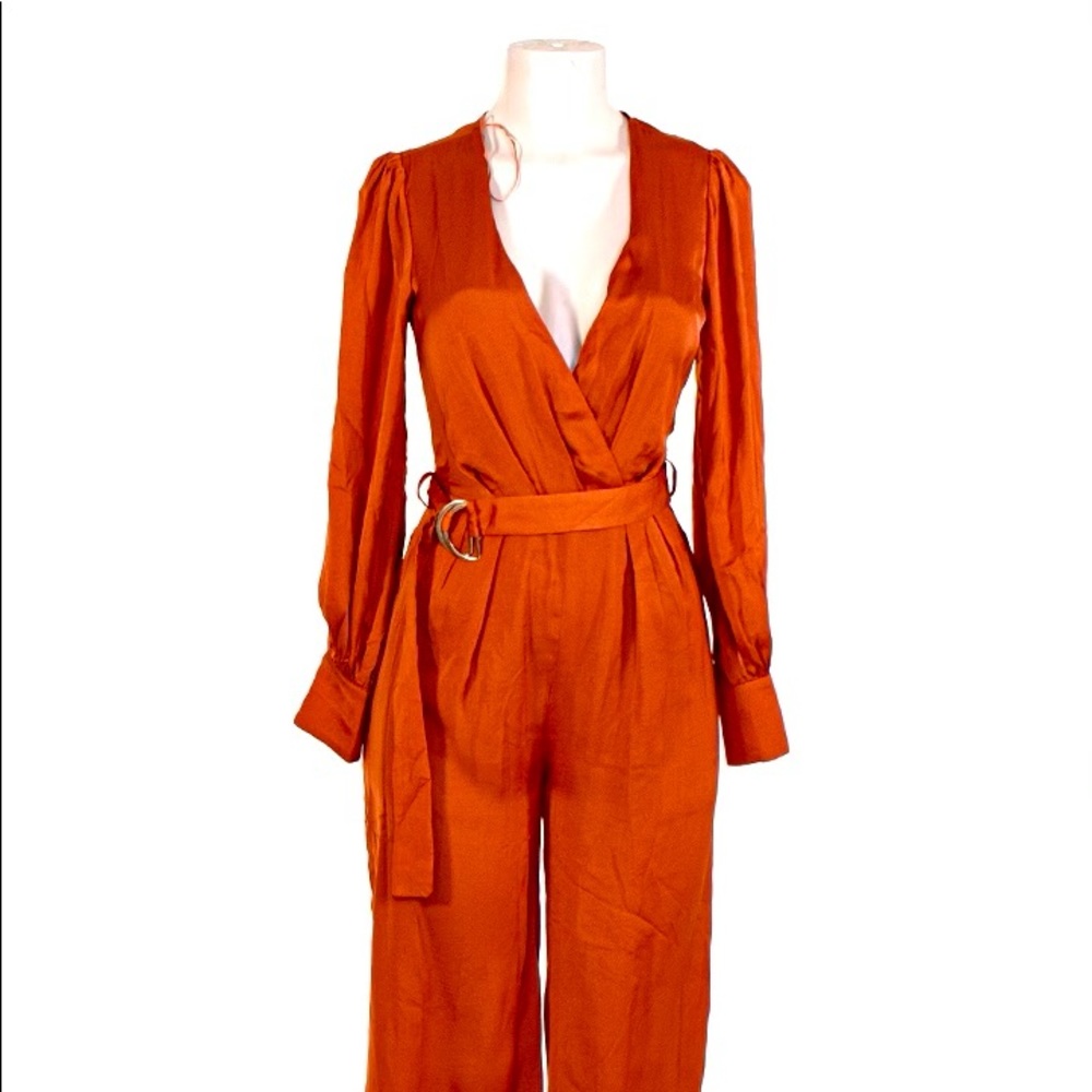 Cognac jumpsuit
